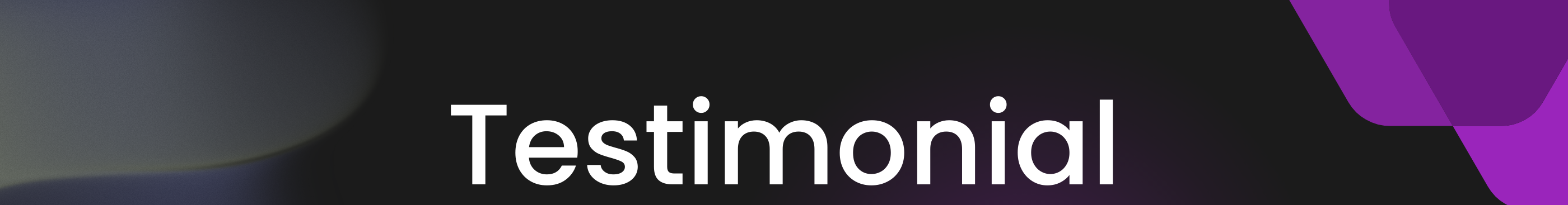 Testimonial